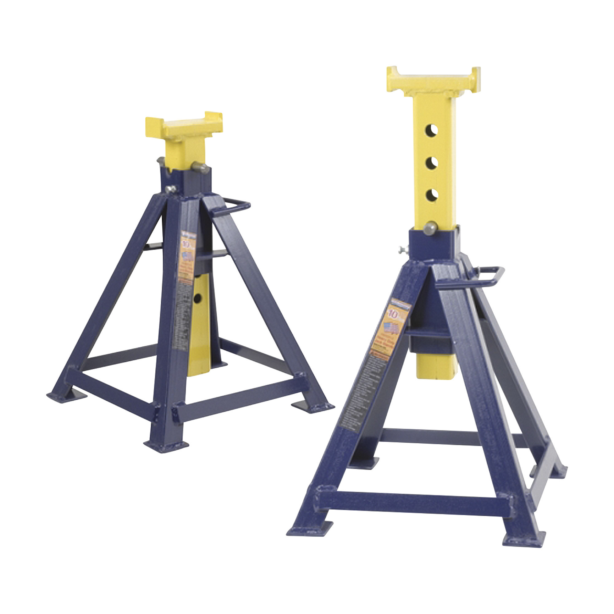 Hein-Werner Automotive 10-Ton Jack Stands, Pair, Model# HW93512